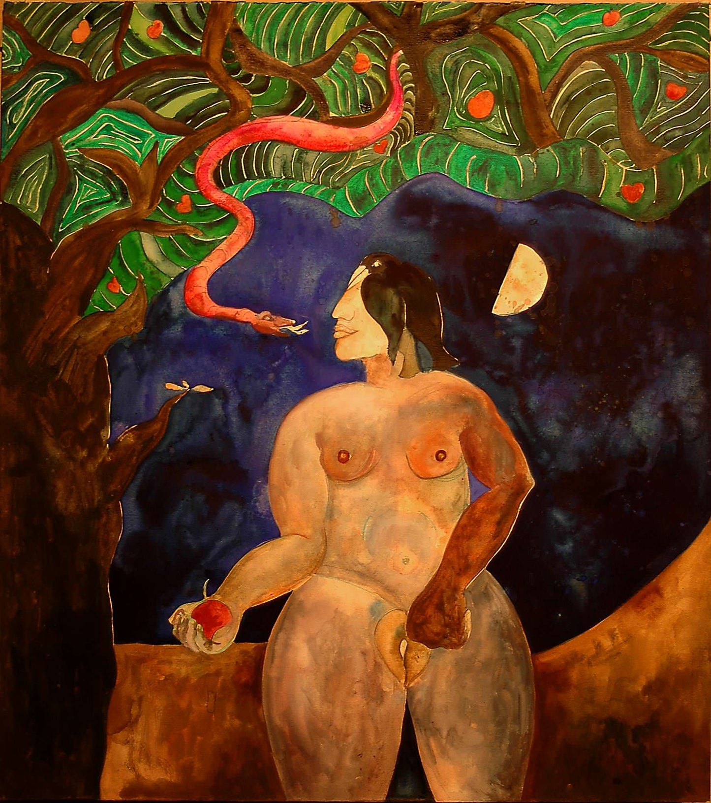 Eva in a private conversation